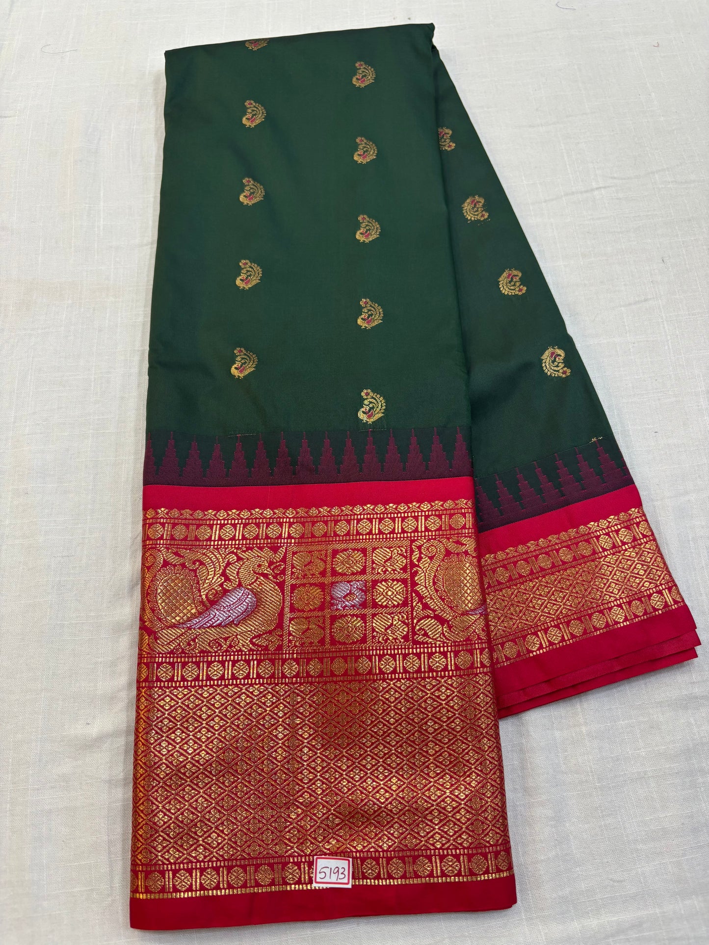 Semi Gadwal Silk Saree