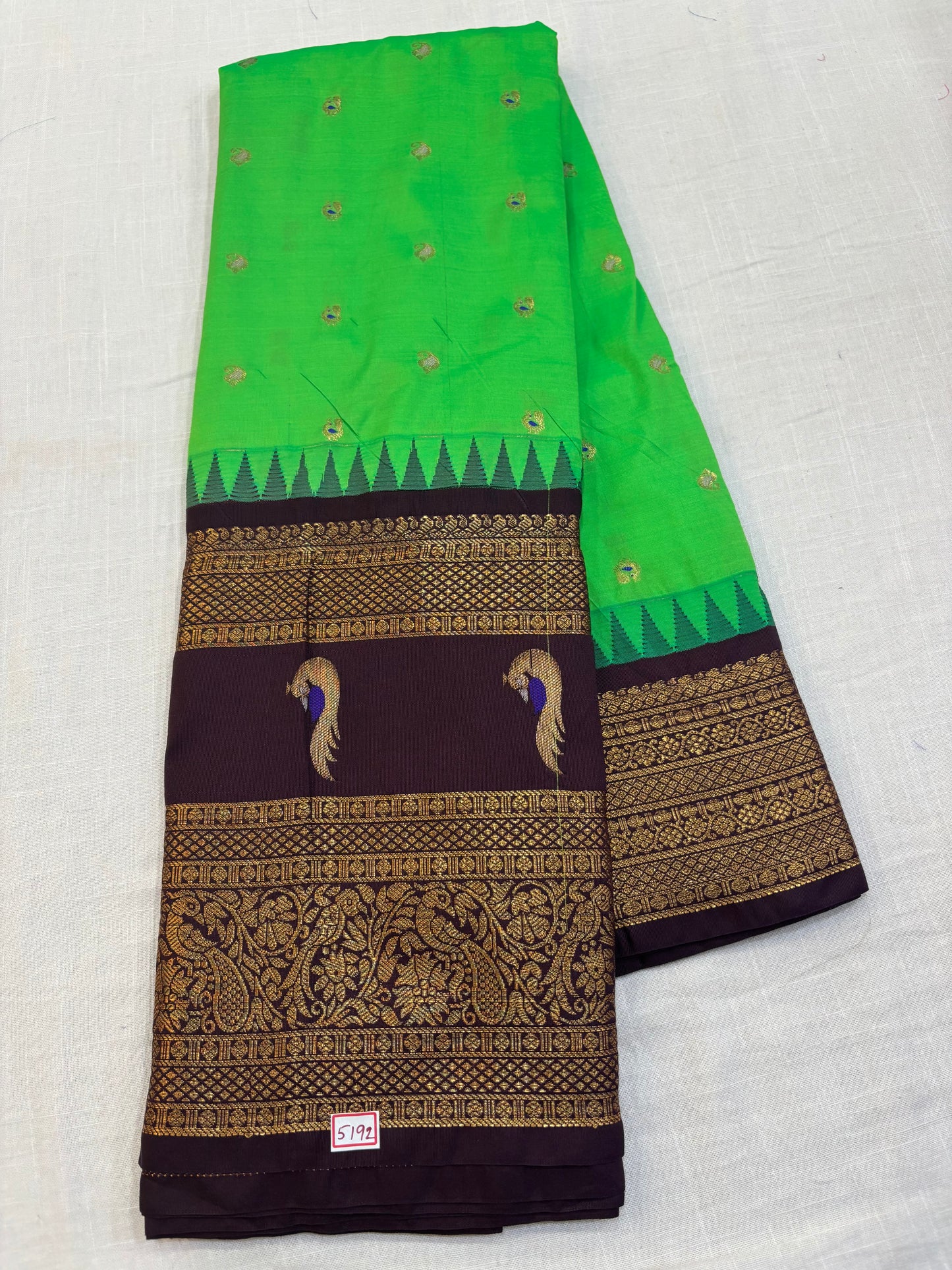 Semi Gadwal Silk Saree