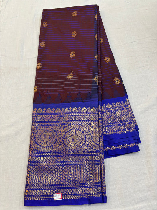 Semi Gadwal Silk Saree