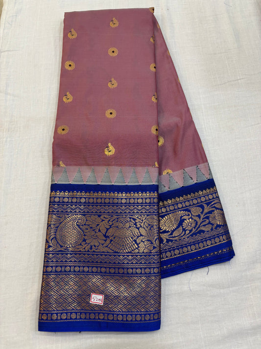 Semi Gadwal Silk Saree