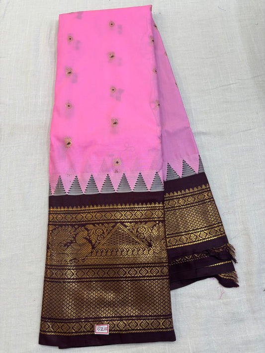 Semi Gadwal Silk Saree