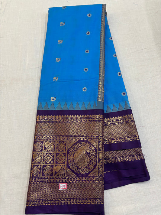 Semi Gadwal Silk Saree