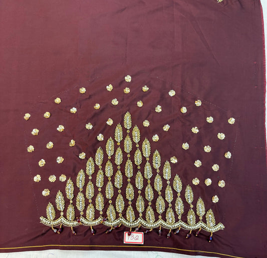 Bridal Maggam work Blouse