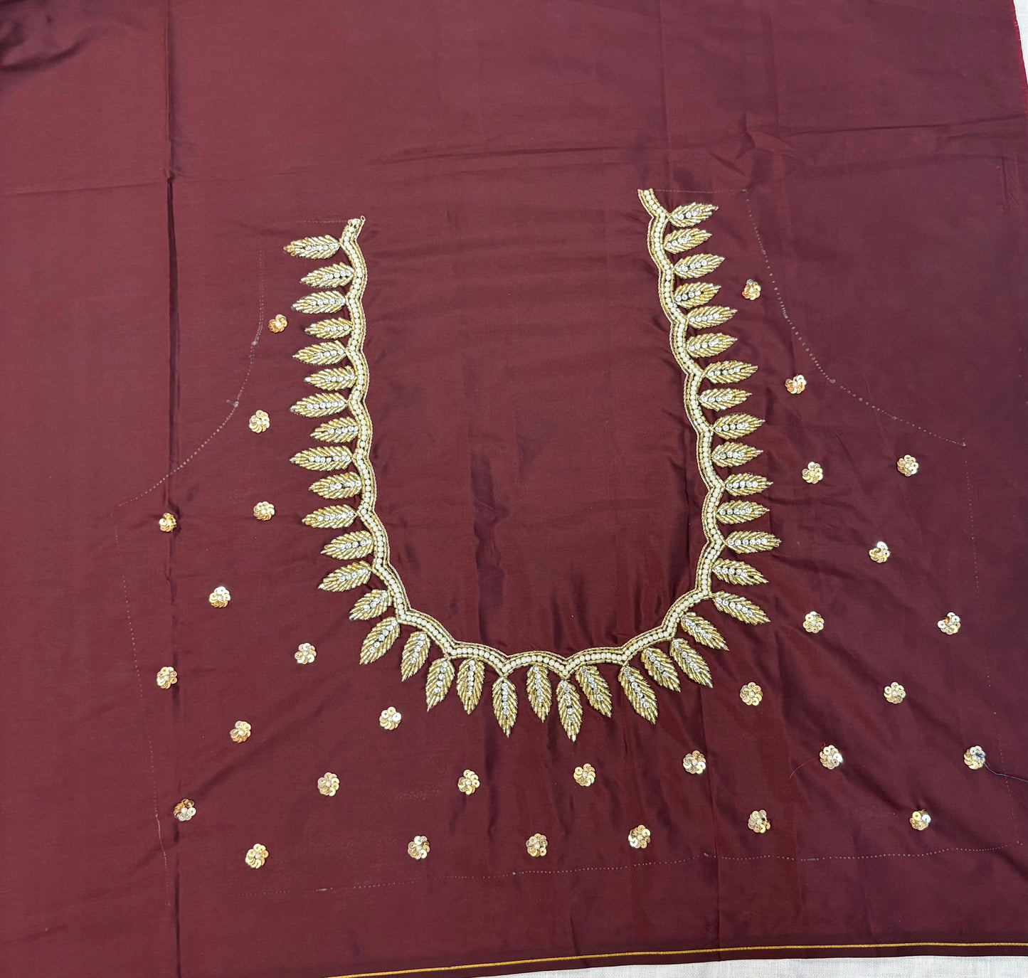 Bridal Maggam work Blouse