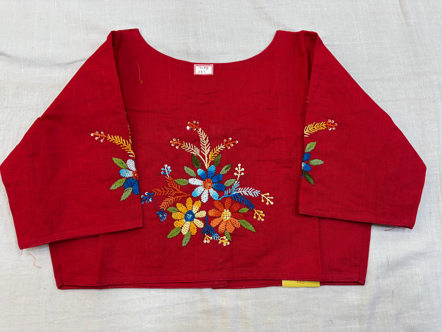High Neck ReadyMade Blouse