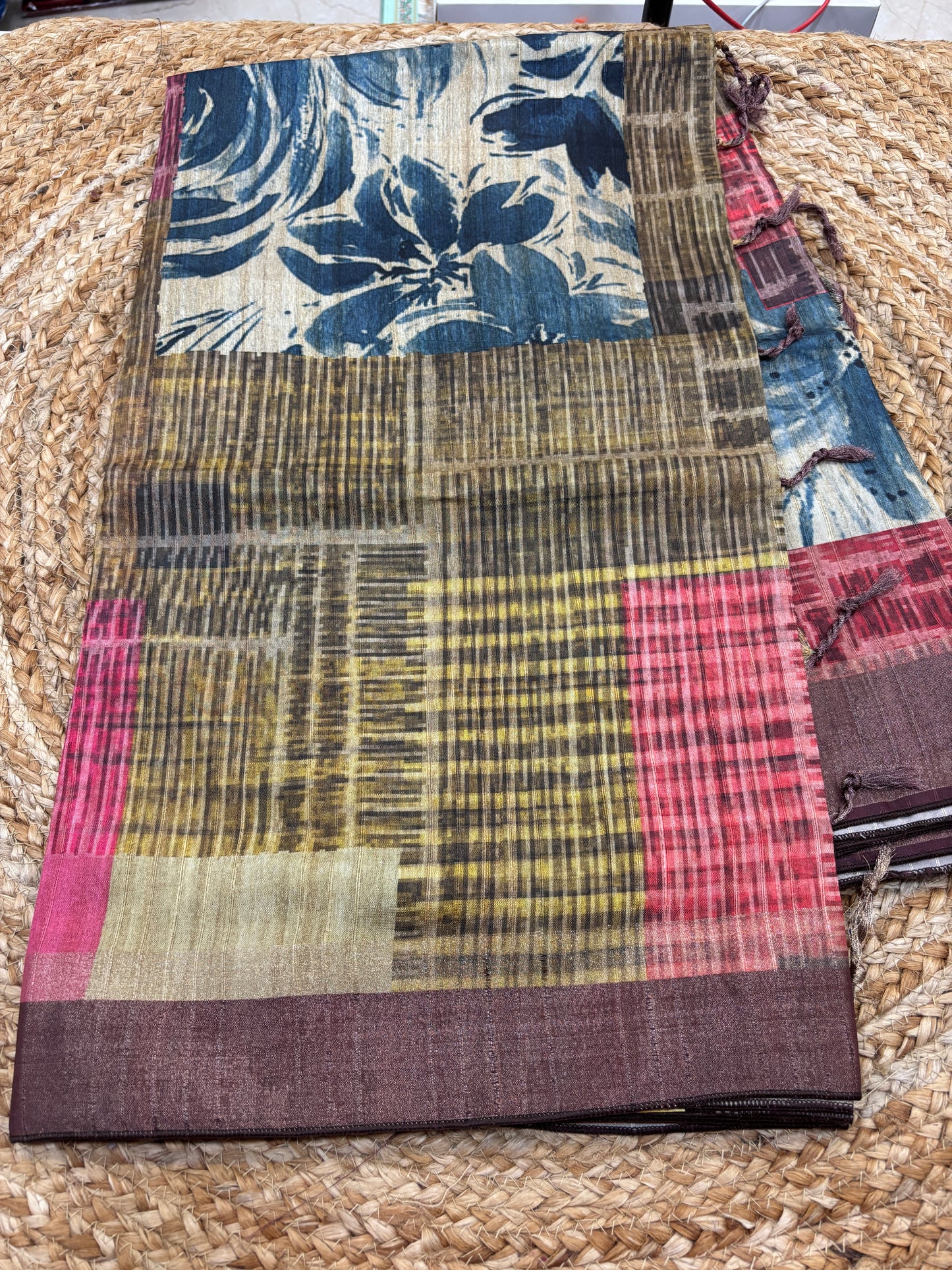 Tussar saree-13