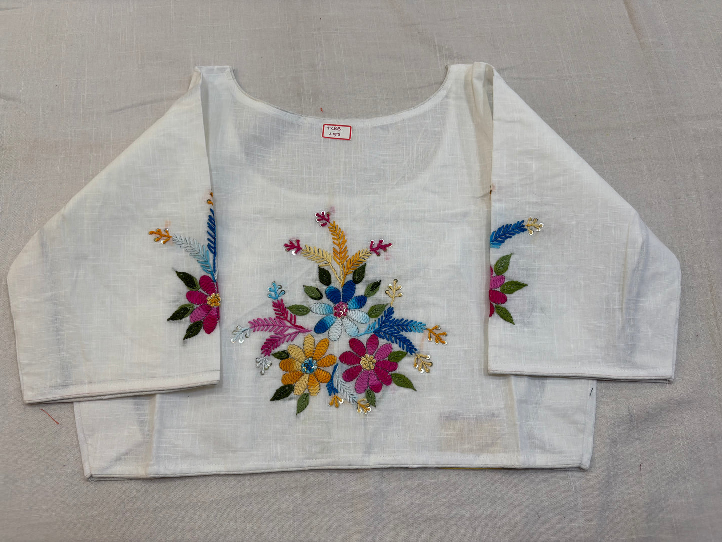 High Neck ReadyMade Blouse