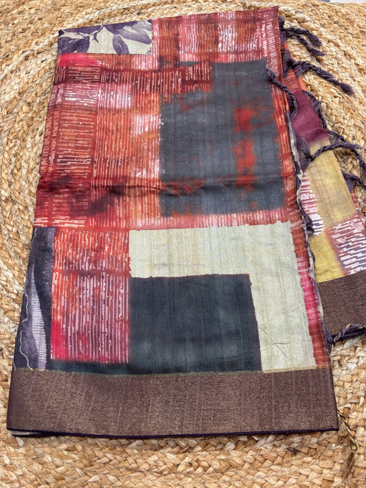 Tussar saree-16