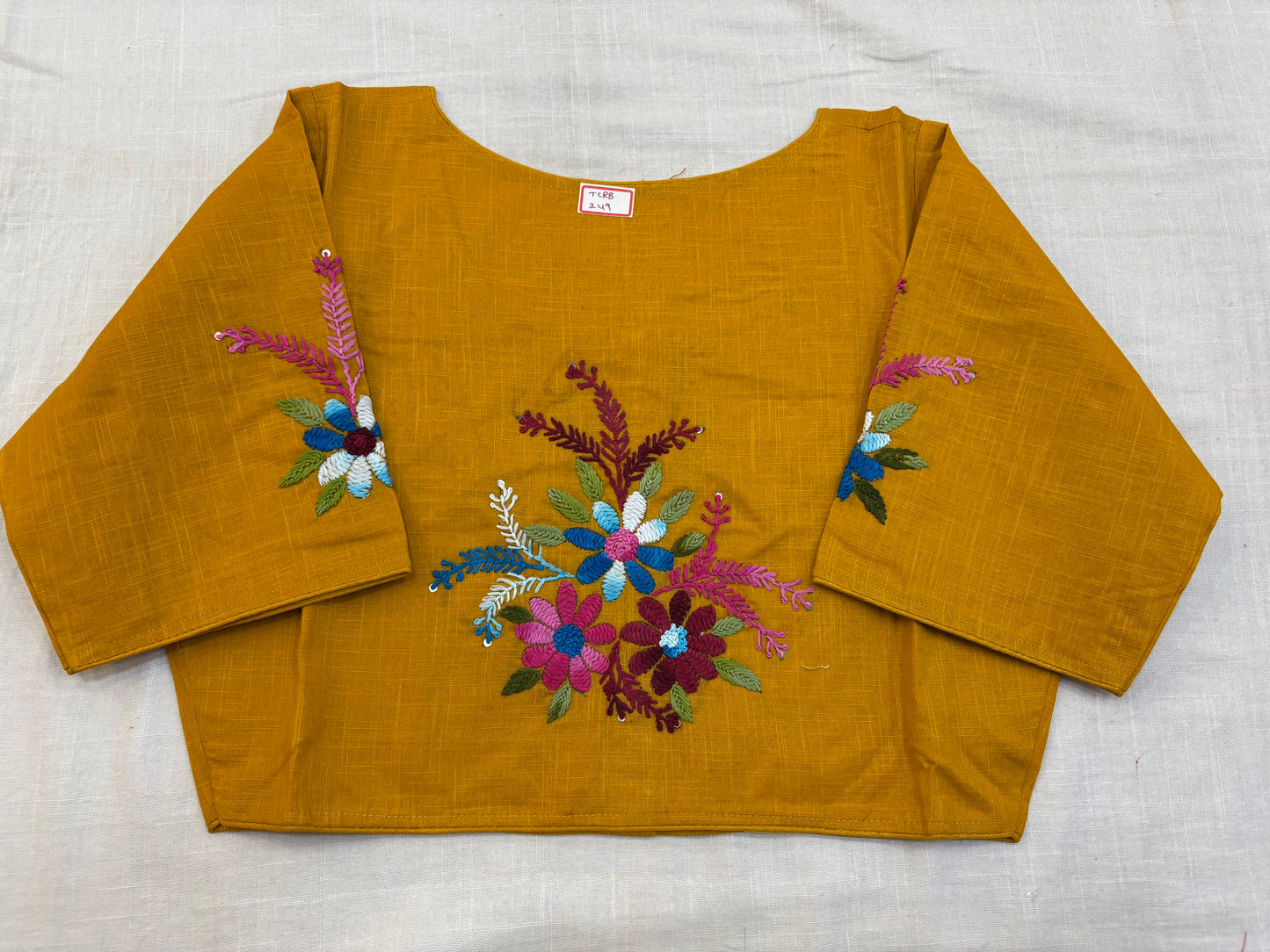 High Neck ReadyMade Blouse