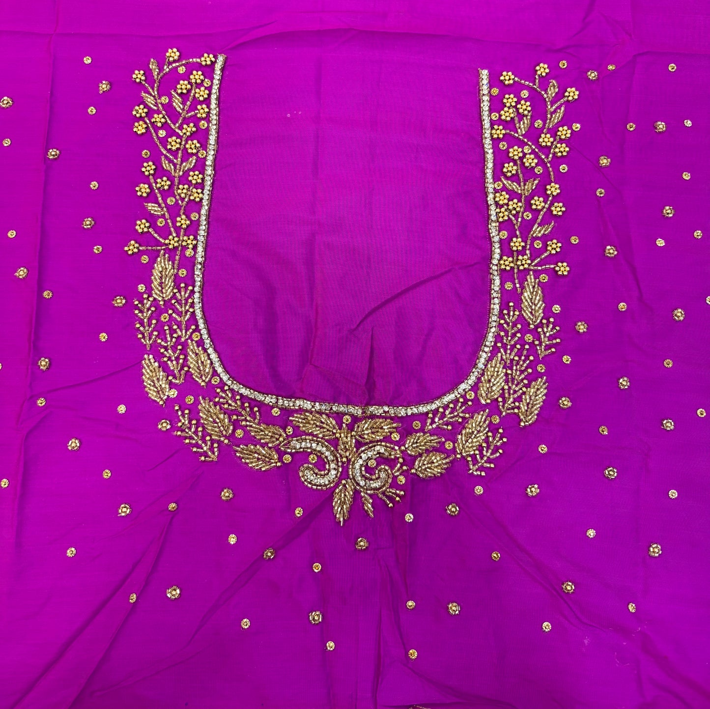 Bridal Maggam work Blouse
