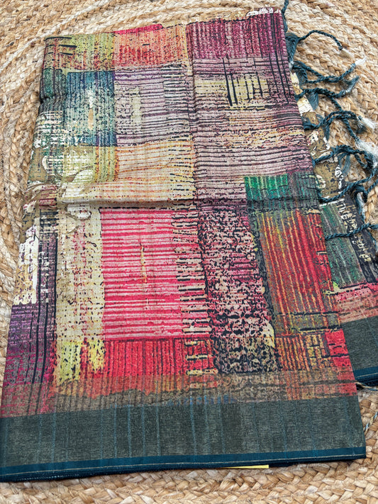Tussar saree-18