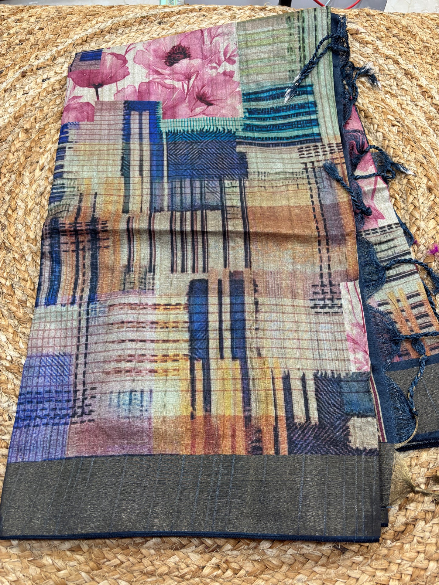 Tussar saree-19