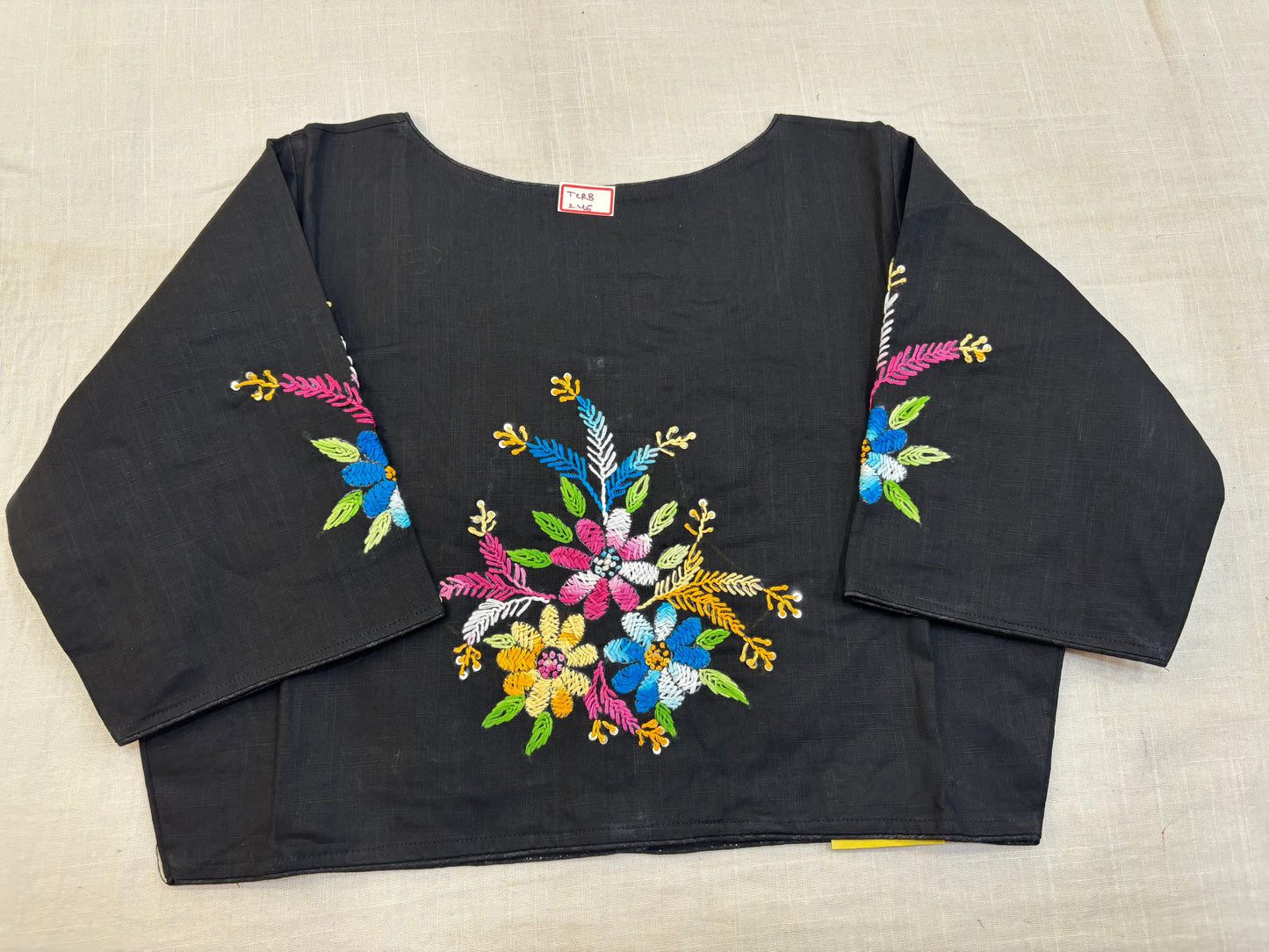 High Neck ReadyMade Blouse