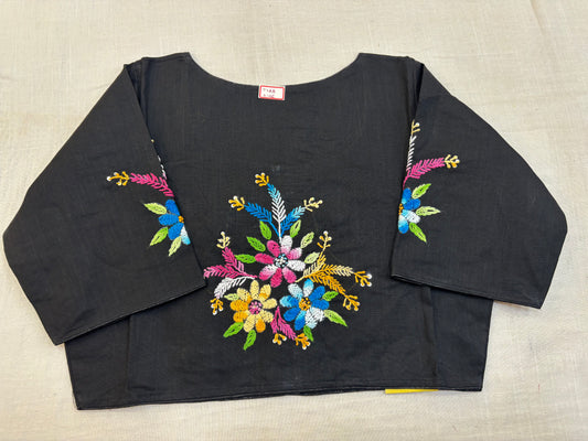 High Neck ReadyMade Blouse