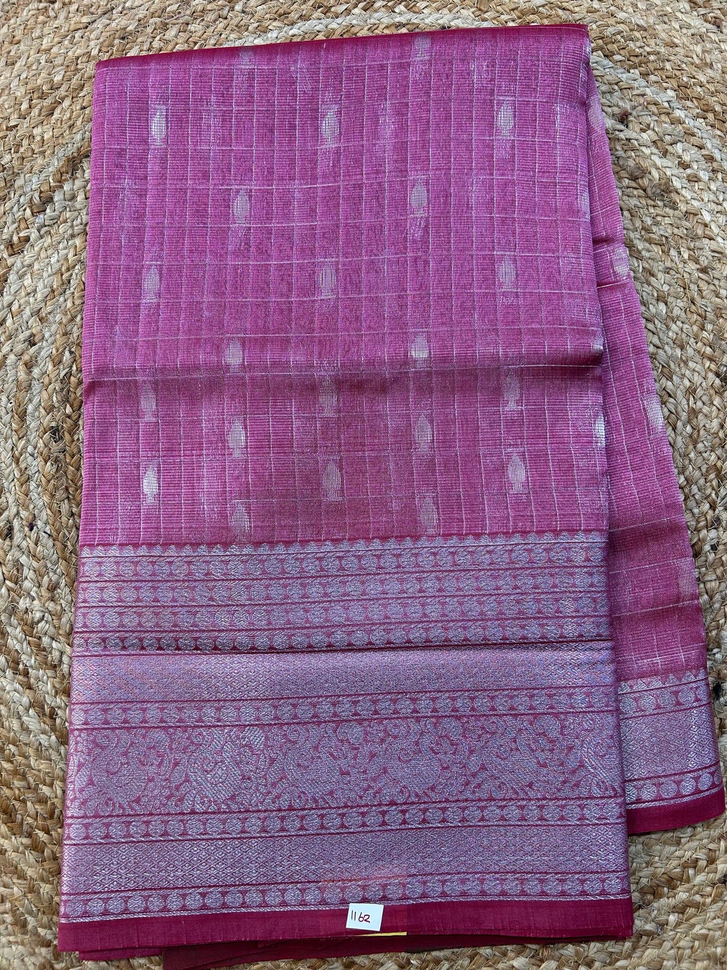 Mangalgiri Silk Saree Big border