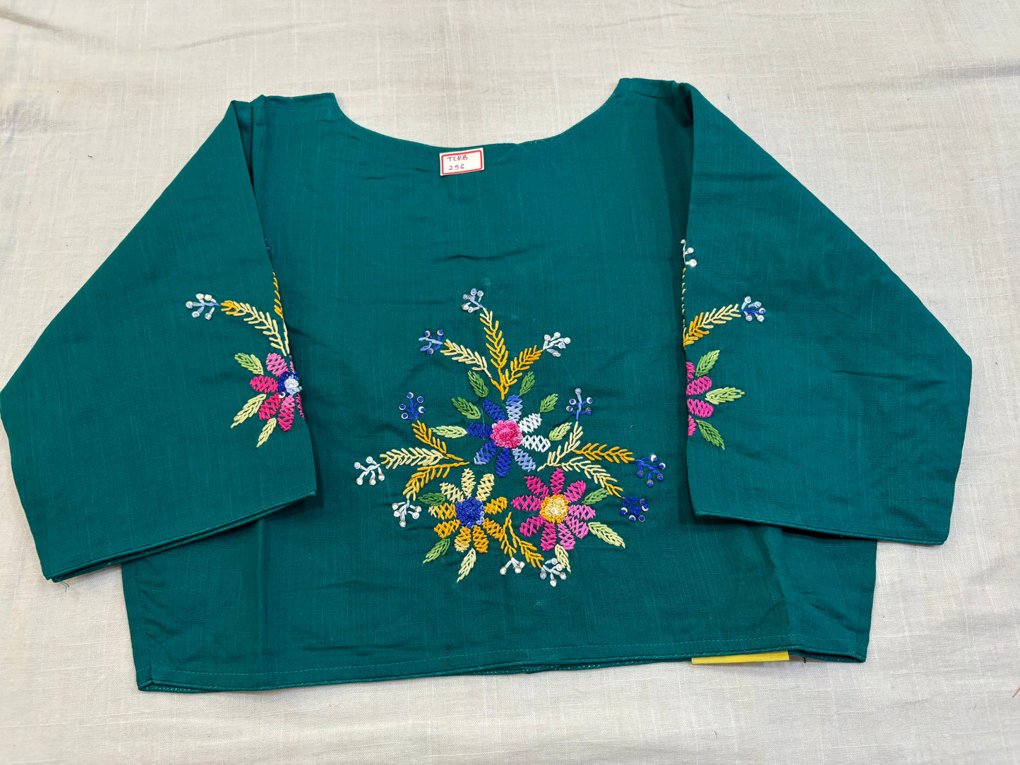 High Neck ReadyMade Blouse