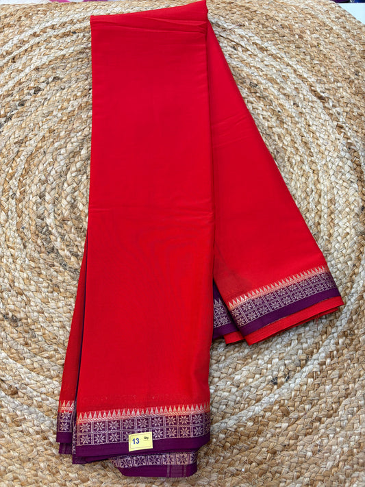 Mysore Crepe Small Borders C13