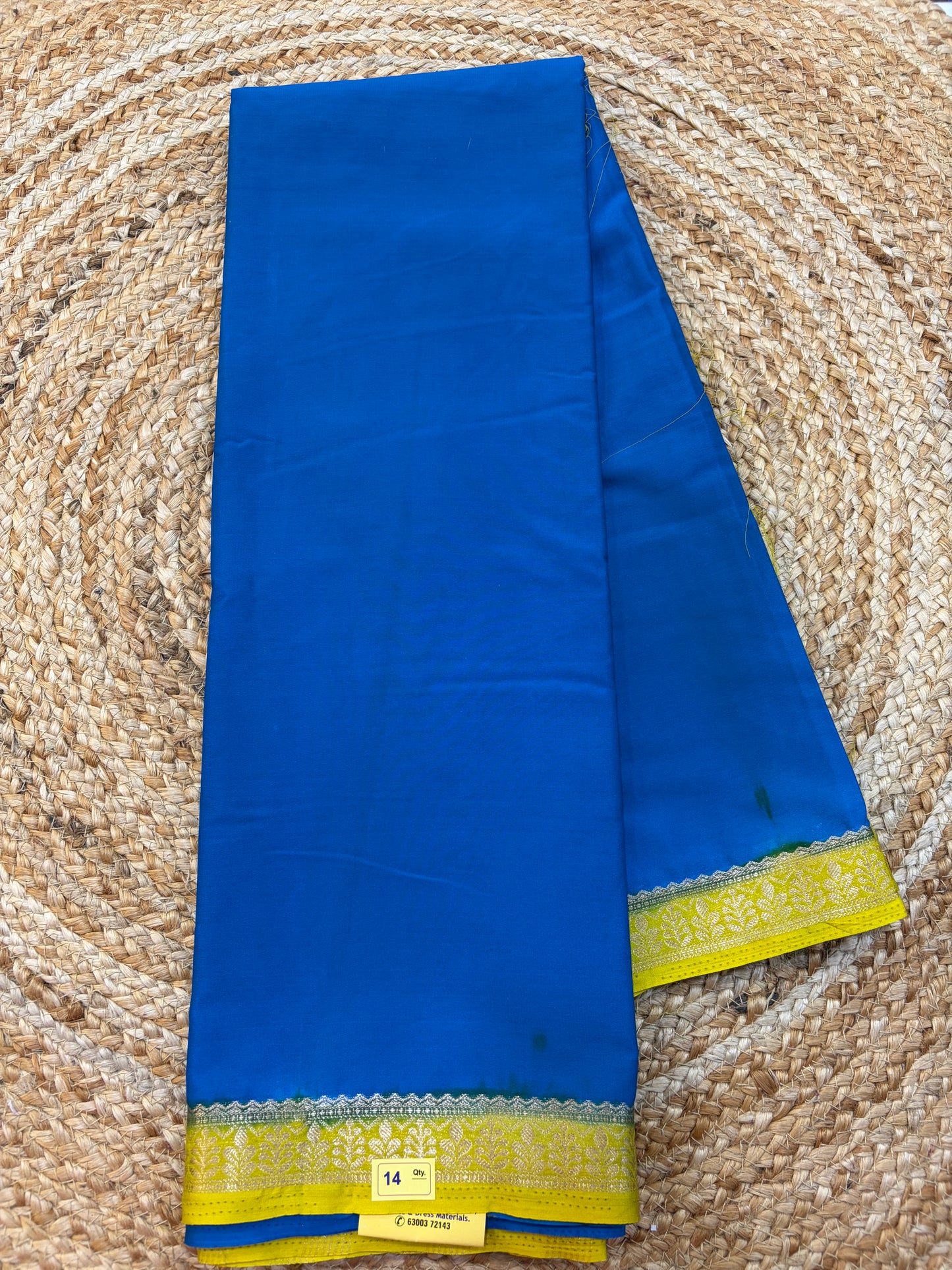 Mysore Crepe Small Borders C14