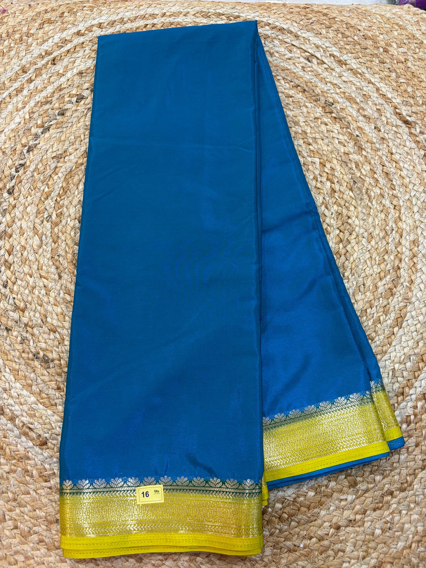 Mysore Crepe Small Borders C16