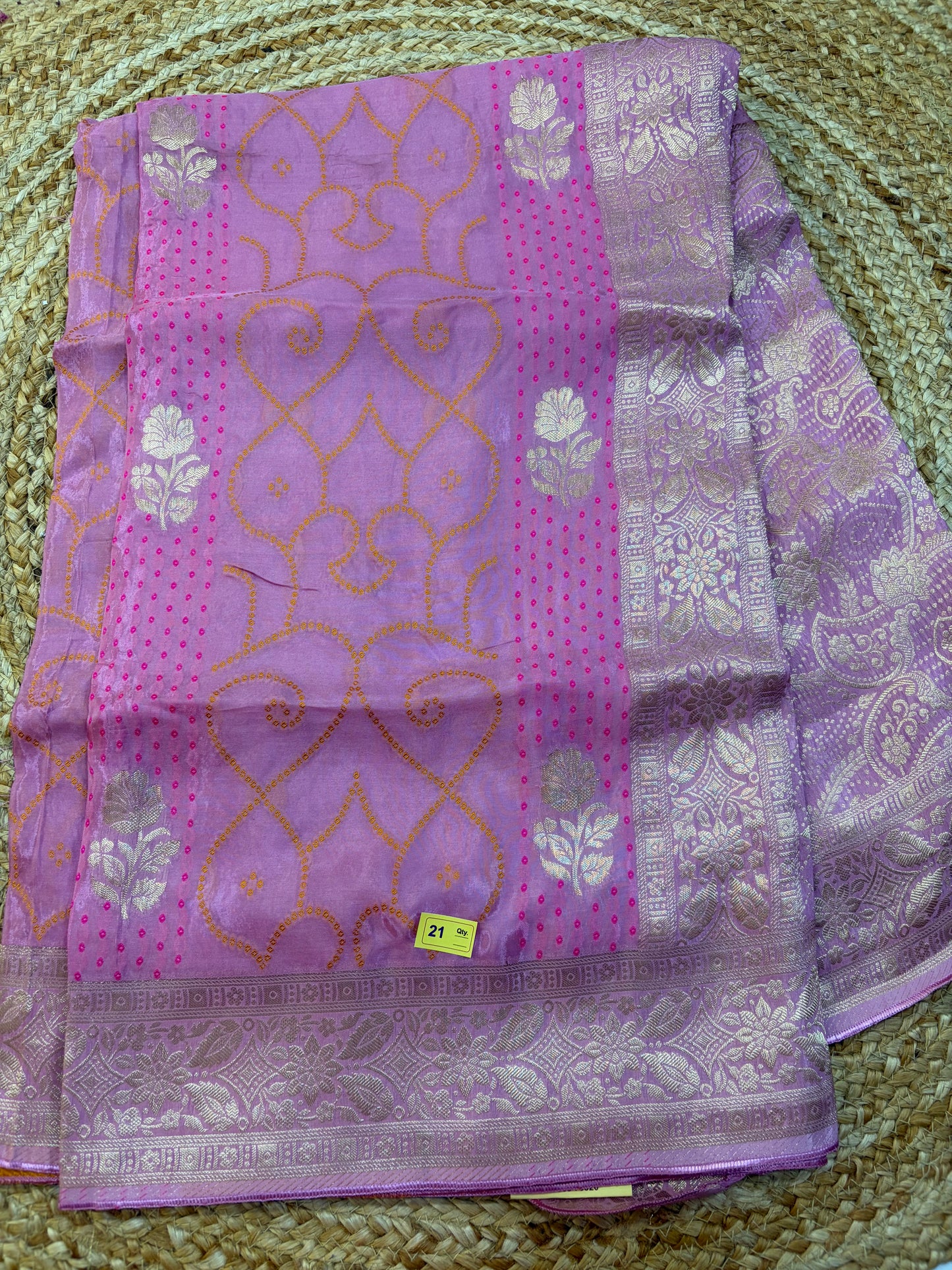 Russian Crepe saree Bandini Design C21
