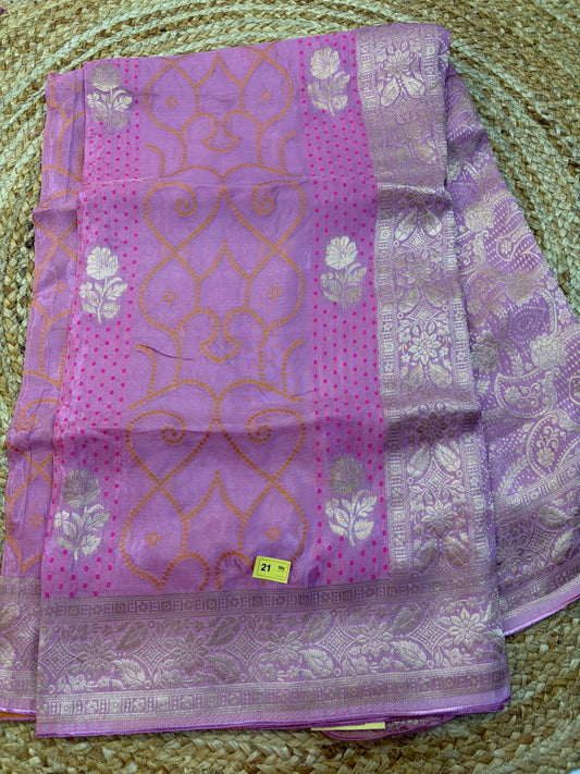 Russian Crepe saree Bandini Design C21