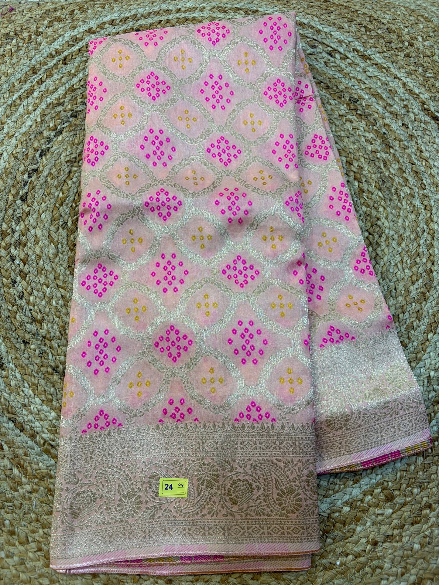 Russian Crepe saree Bandini Design C24