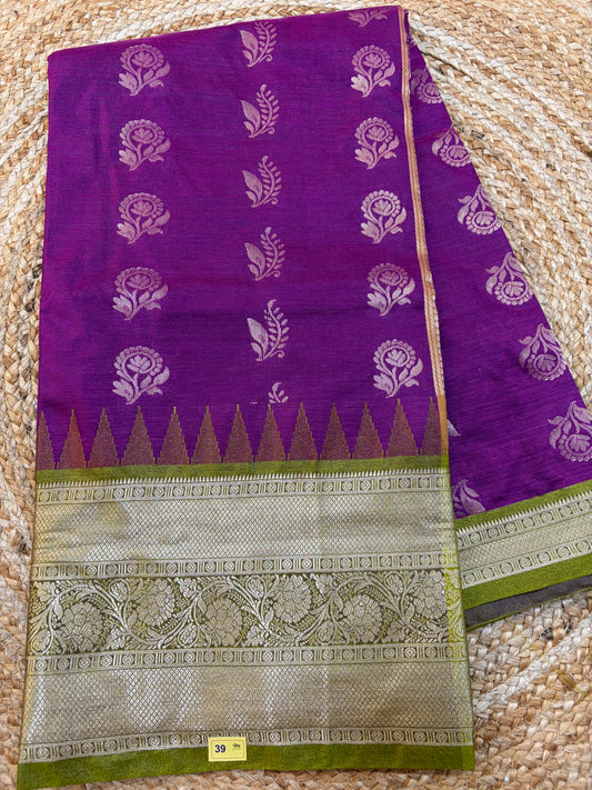 Semi Uppada Saree C39