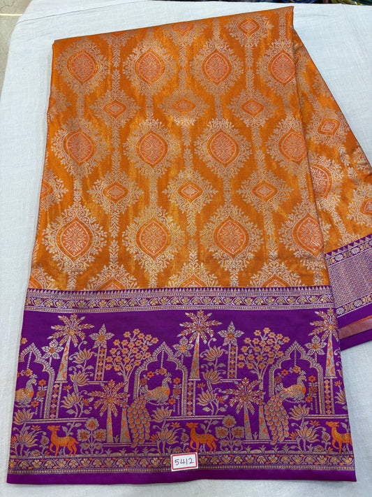 Meenakari Semi Kanchi Pattu Sarees