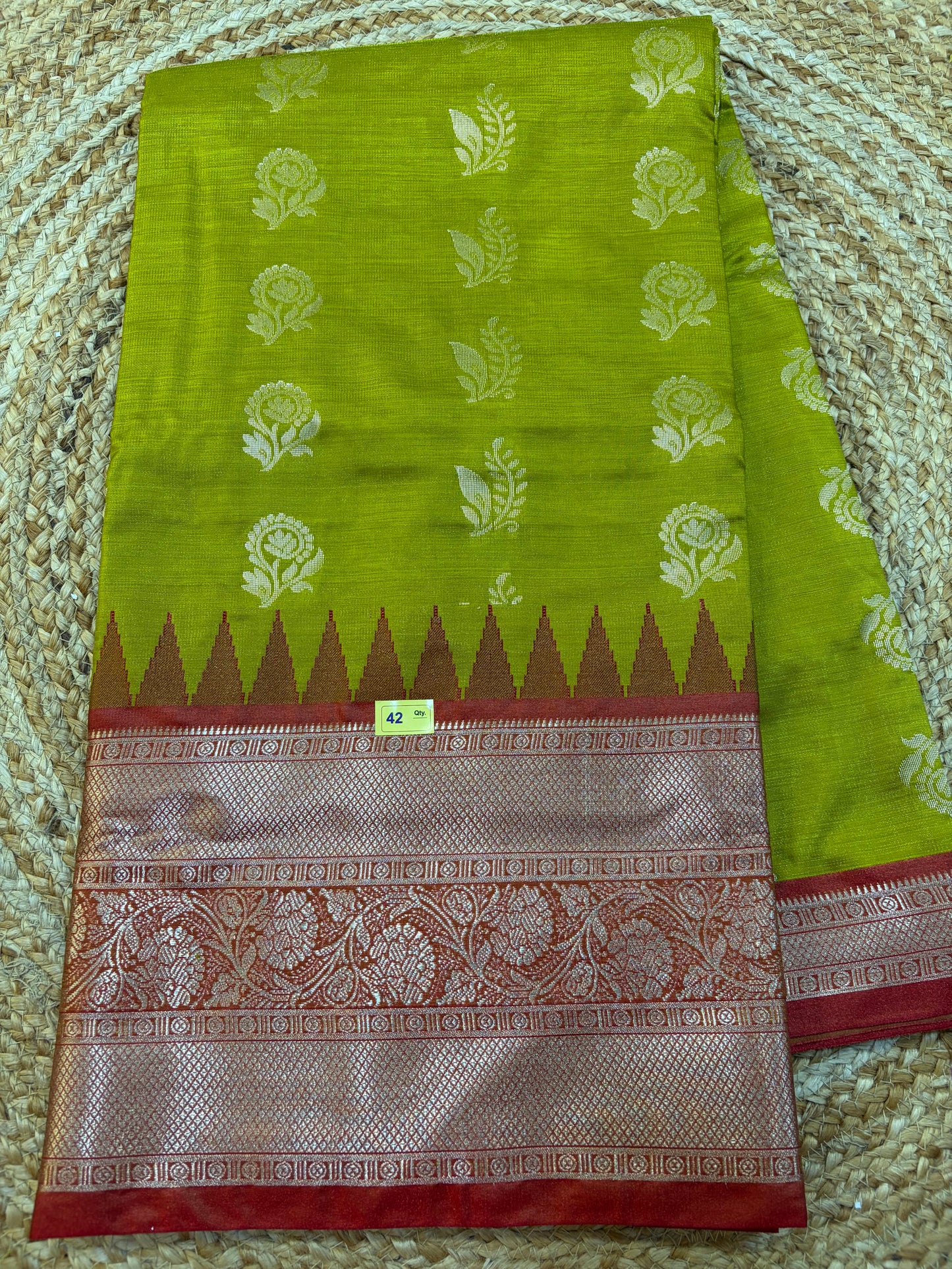 Semi Uppada Saree C42