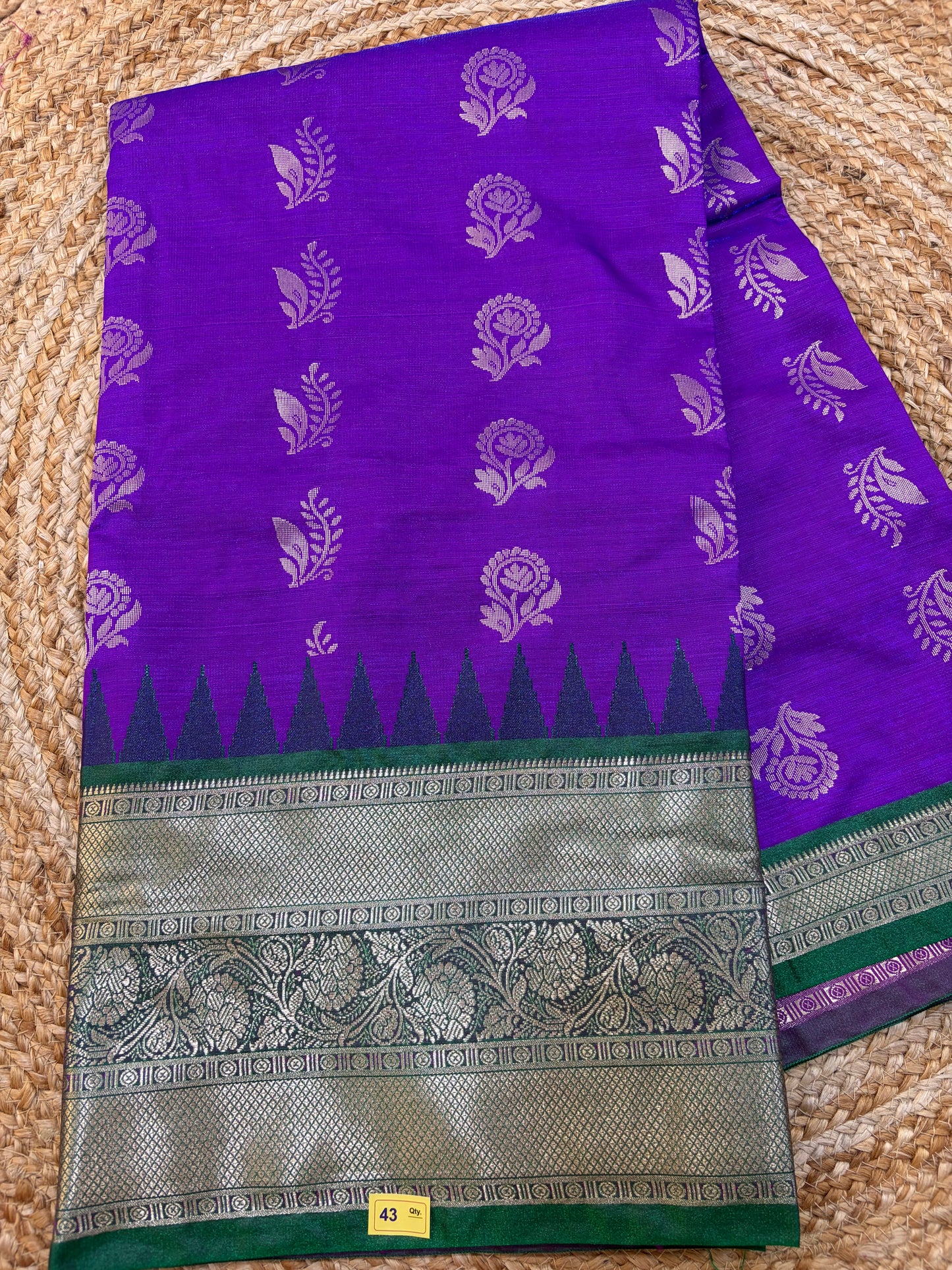 Semi Uppada Saree C43