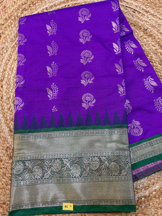 Semi Uppada Saree C43