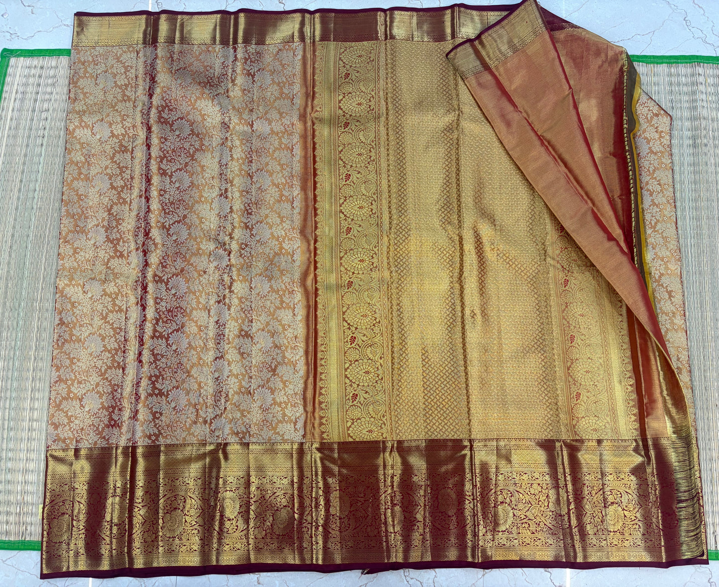 Pure Kanchi Tissue 1 Gram saree