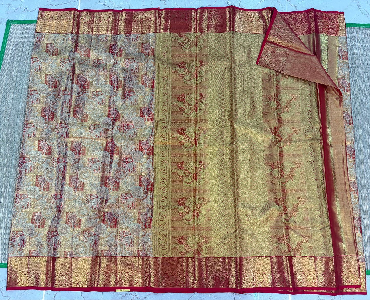 Pure Kanchi Tissue 1 Gram saree