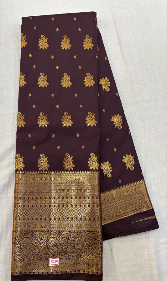 Semi Kanchi Butta Sarees