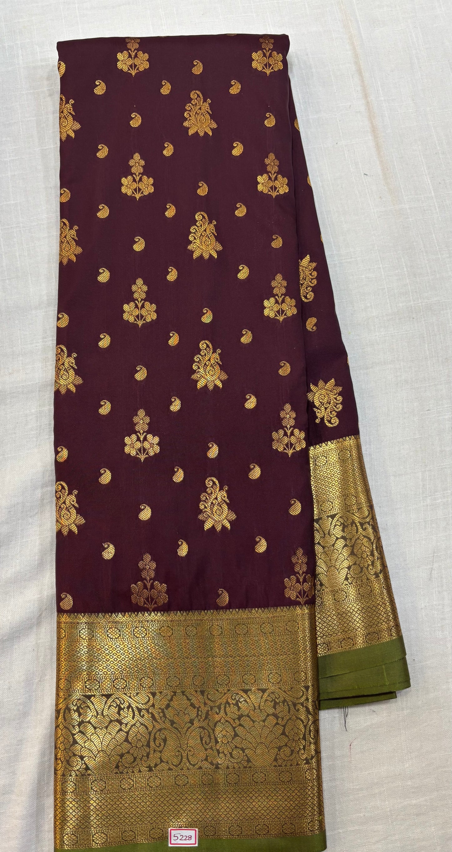 Semi Kanchi Butta Sarees