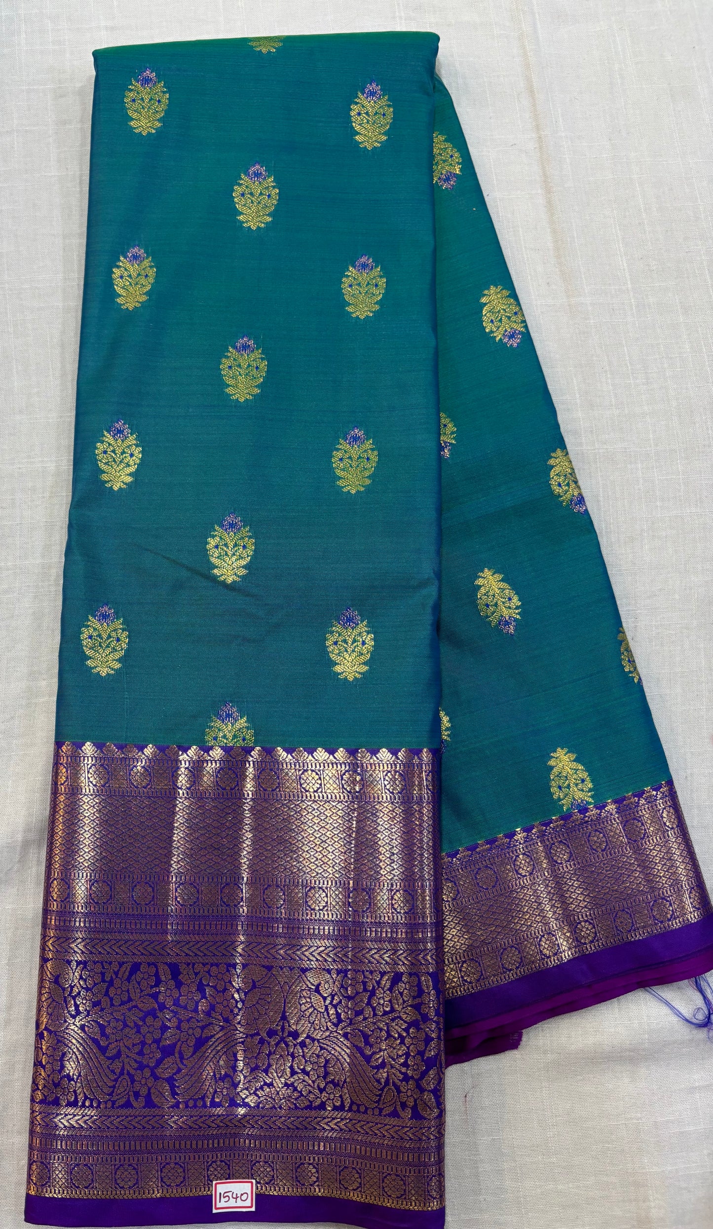 Semi Kanchi Butta Sarees