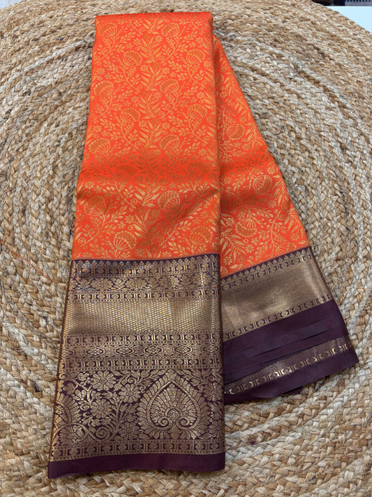 Semi Kanchi Pattu Saree