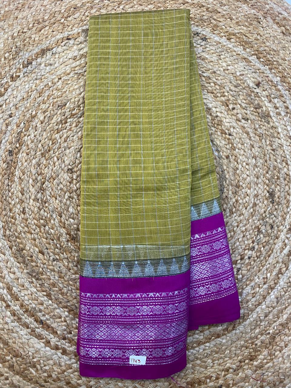 Gadwal Cotton Saree