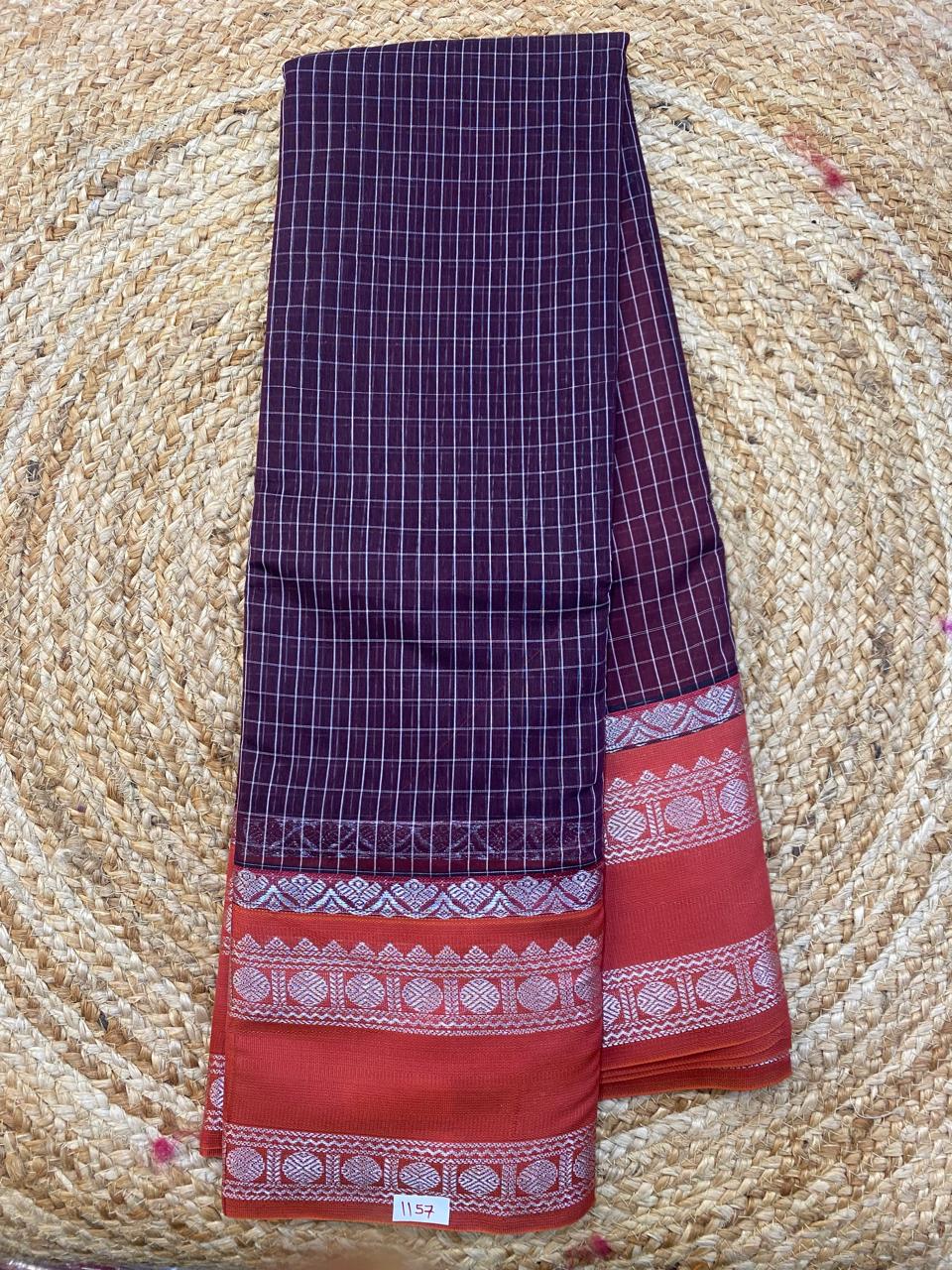 Gadwal Cotton Saree
