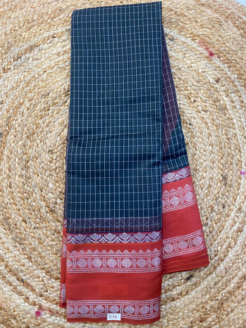 Gadwal Cotton Saree