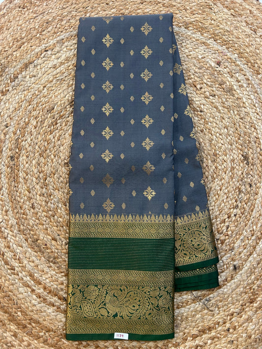 Semi Kanchi Butta Sarees