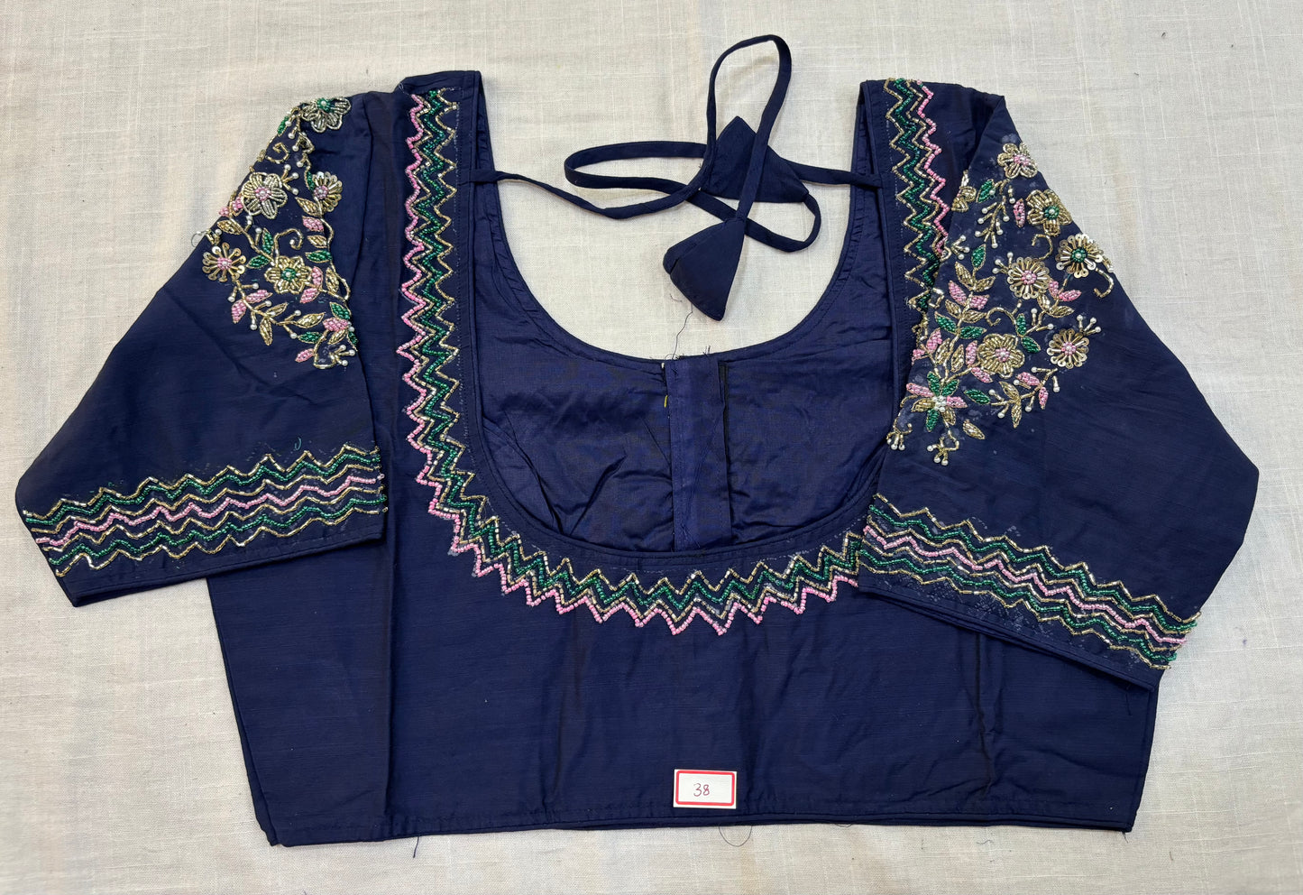Raw Silk Maggam work blouses