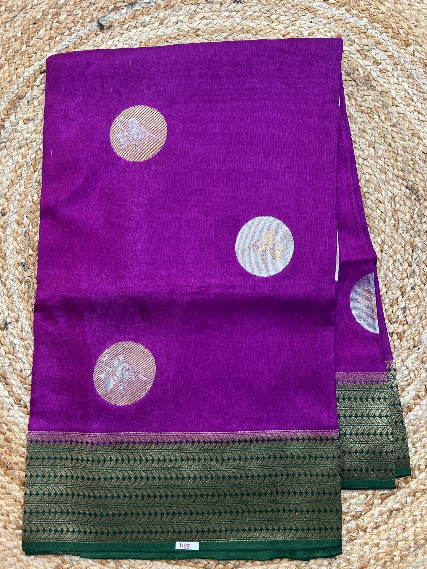 Russian  Crepe saree