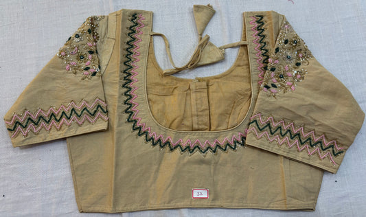 Raw Silk Maggam work blouses