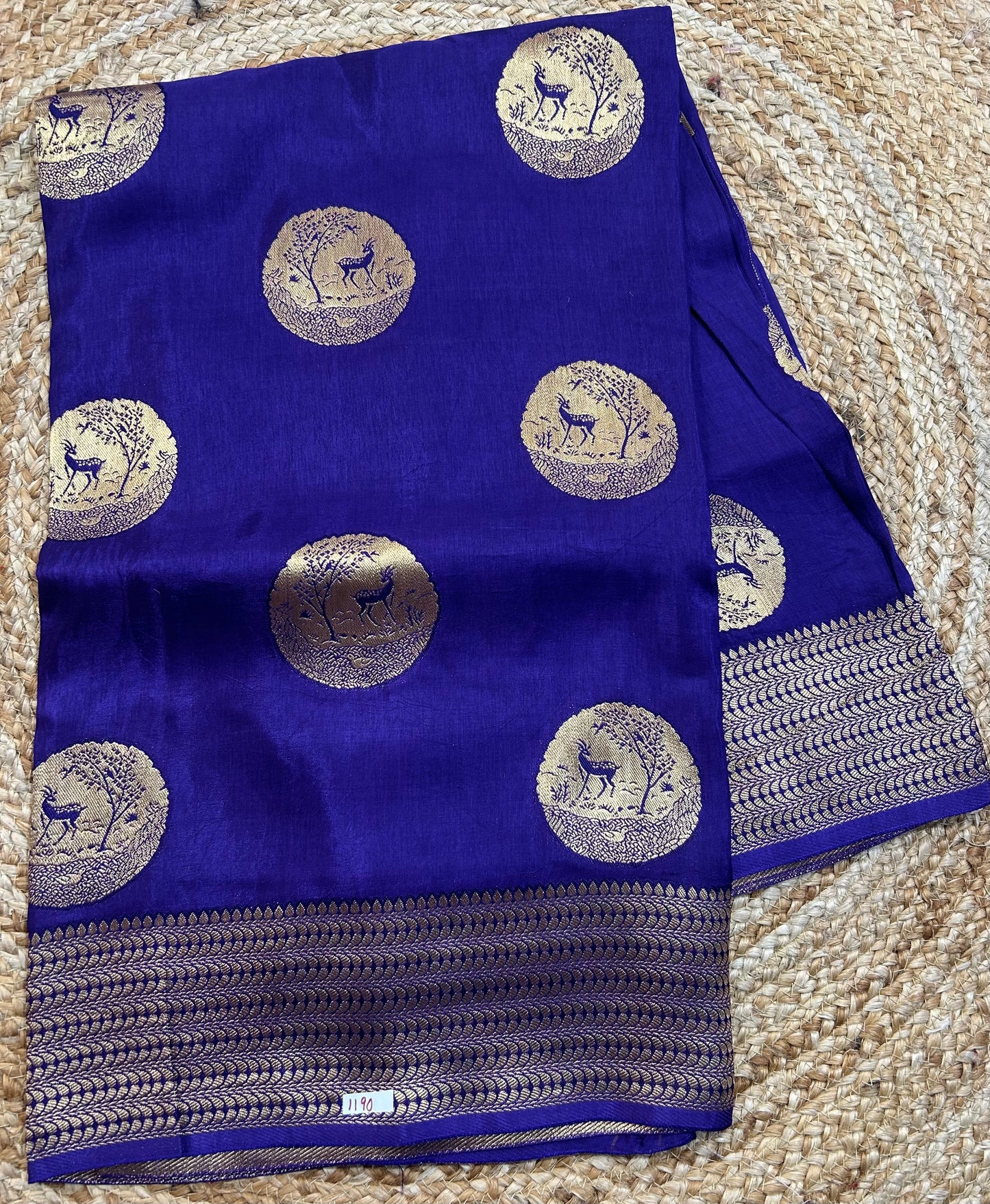 Russian  Crepe saree