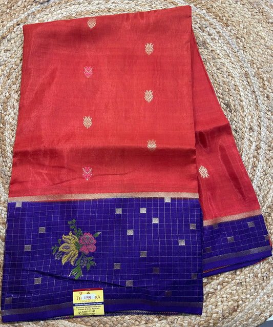 Russian  Crepe saree