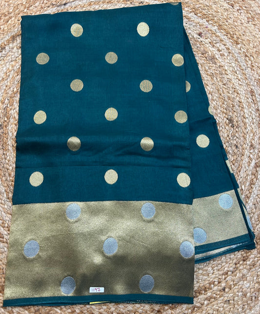 Russian  Crepe saree