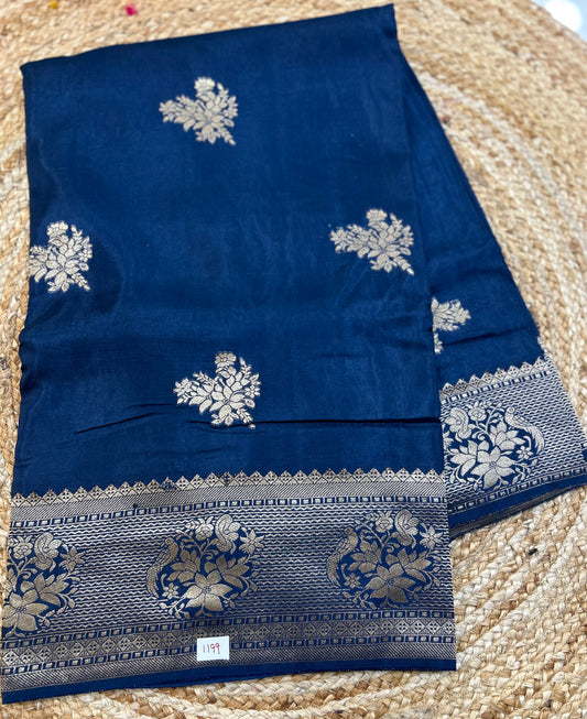 Russian  Crepe saree