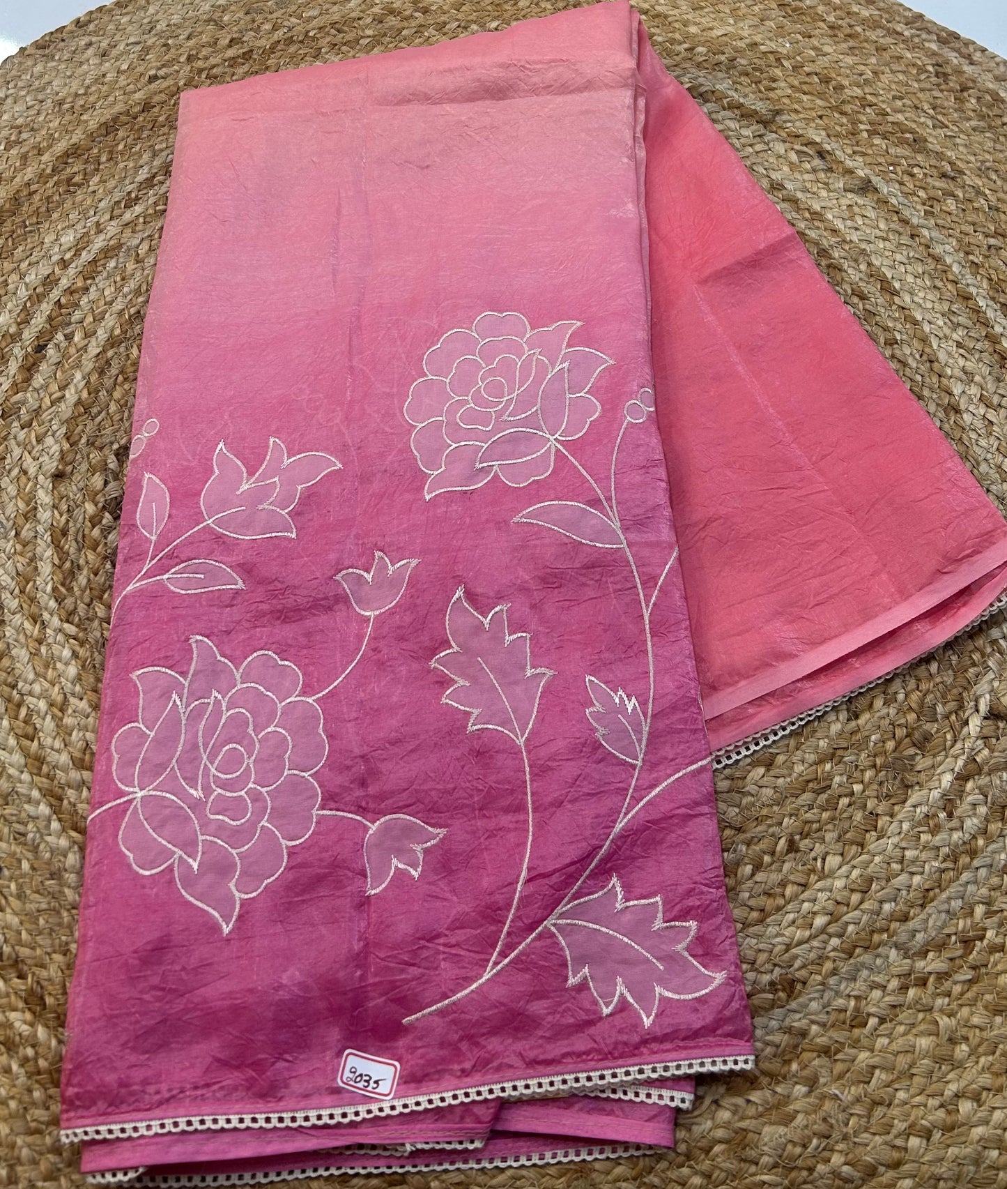 Soft Organza Embroidery Sarees