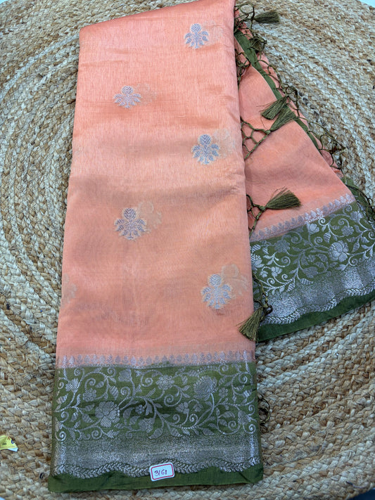 Green Mango Saree
